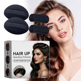 Invisible Hair Pad | Bump Up Hair Hair Volume Base - Padding Insert Tool, Volume, Concave, Puff Head Cushion, Styling Braid Tool for Short To Long Hair