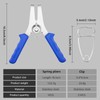 Miter Spring Clamp Kit Stainless Steel Miter Clamp with Spring
