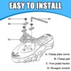 MOAZIFI SPD Cleats Compatible with Shimano SPD SL Pedals -