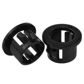 Xhziy- 1/2 inch Snap Sleeve Plastic Grommet Plastic Eyelet Cable Snap Bushing Grommet for Plastic Snap Sleeve for Cable Hose 50pcs