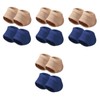 minkissy 8pairs Heel Socks for Cracked Heels for Men Women