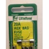 Littelfuse 0AGX020.VP Littelfuse 20 Amp AGX Fuse - Automotive AGX20BP