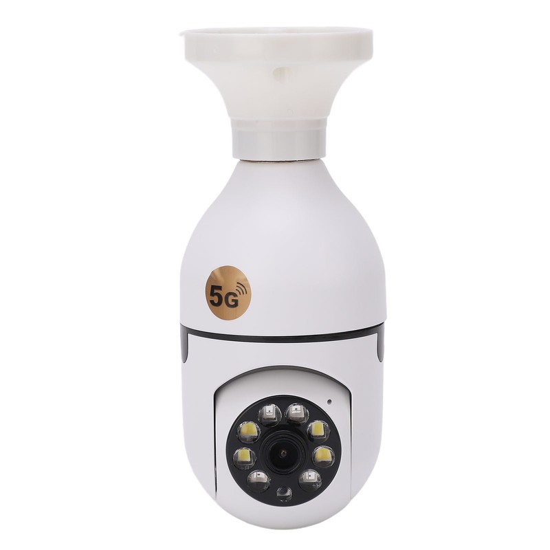 Lamp Holder Camera Wireless 360 Degree 2.4GHz and 5G WiFi