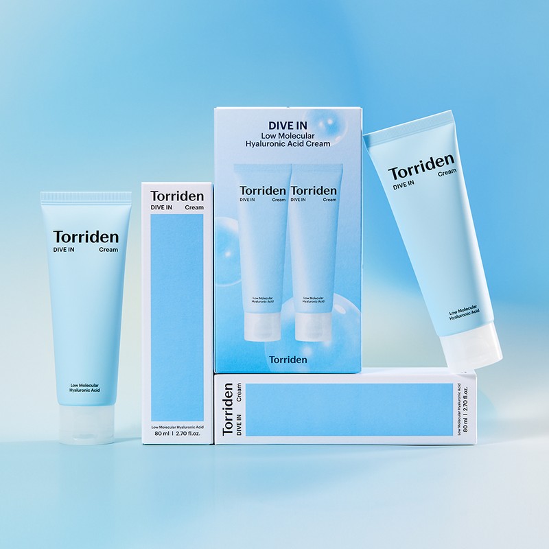 Torriden [NEW] Torriden Dive-In Low Molecular Hyaluronic Acid Cream Double