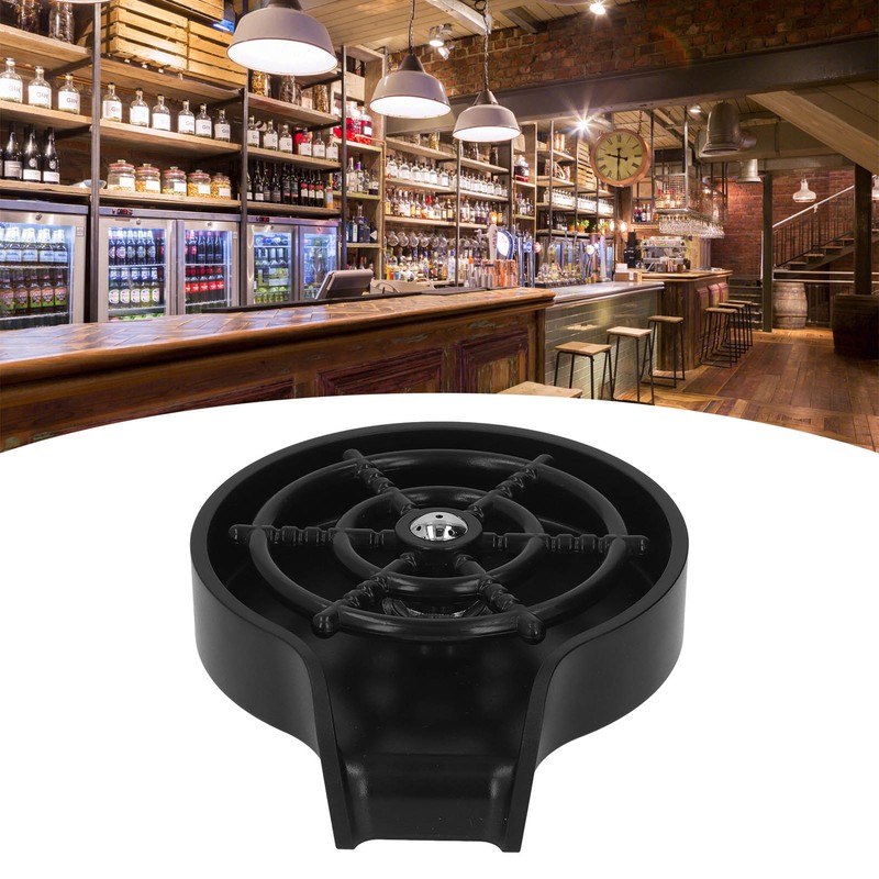 High Pressure Automatic Glass Rinser Bar Sink Cup Washer Kitchen
