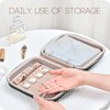 ProCase Jewelry Box Jewelry Storage Transparent Pocket Women Jewelry Box