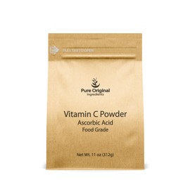 PURE ORIGINAL INGREDIENTS Vitamin C Powder, 11 oz, Ascorbic Acid