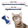 Cat Collar Breakaway with Bell and Bow Tie, Plaid Design
