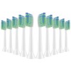 Toolsy 10 Pack Toothbrush Replacement Heads Compatible with 7am2m AM101/AM105