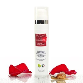 BioM Laboratorio della Natura Face Cream with Snail Slime and Hyaluronic Acid - Anti-Wrinkles, Moisturising and Regenerating for All Skin Types - 50ml