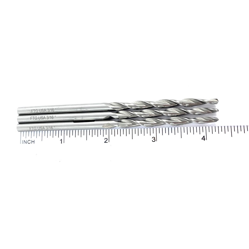 FTG PARABOLIC Flute 3 Piece Same Size #10 (3/16") Replacement