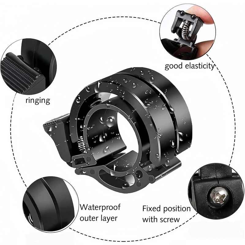 Ezranova Bicycle Bell Bicycle Horn Bicycle Bell for Mountain Bike