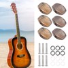 Guitar Tuning Pegs, Pack of 6 Plastic Guitar Tuning Keys