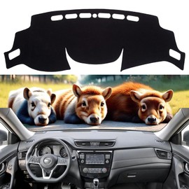Dash Cover for Dashboard Cover Mat Nissan 2022-2017 Rogue Sport /2020-2014 Rogue for Accessories Dash Mat Shade Nonslip Mesh Protector No Glare
