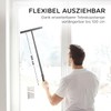 XFarske Extendable Shower Squeegee for Glass Doors, Shower Cubicle Squeegee