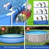 Poolside Storage Basket 2 Pack, Above Ground Pool Basket with