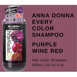 Anna Donna Every Color Shampoo 300ml - Purple Wine Red