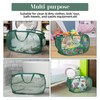 Sturdy Mesh Pop Up Laundry Hamper, Collapsible Laundry Baskets with