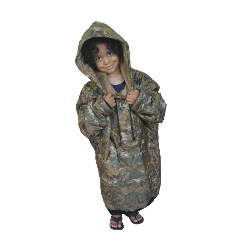 First Sergeant Freakouts Black Woobie Hoodie (Extra Extra Large)