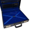 Premium Masonic Regalia Grand Apron Hard Case Briefcase, Black Leather