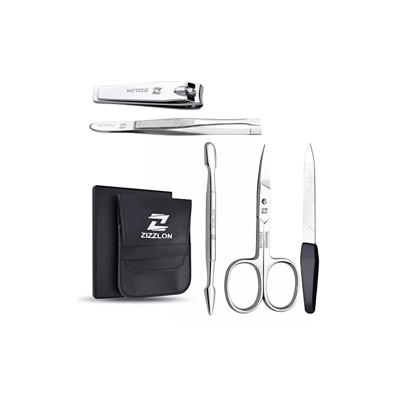 Zizzlon Kit De Manicura Zizzlon, Tijeras Multiusos Para Uñas Y