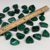 1pcs, 1"-1.8", 38-58g, Natural Malachite Tumbled Polished Gemstone, B32846