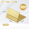 starfa lab Gold Table Number Holders,12 PCS Metal Place Card