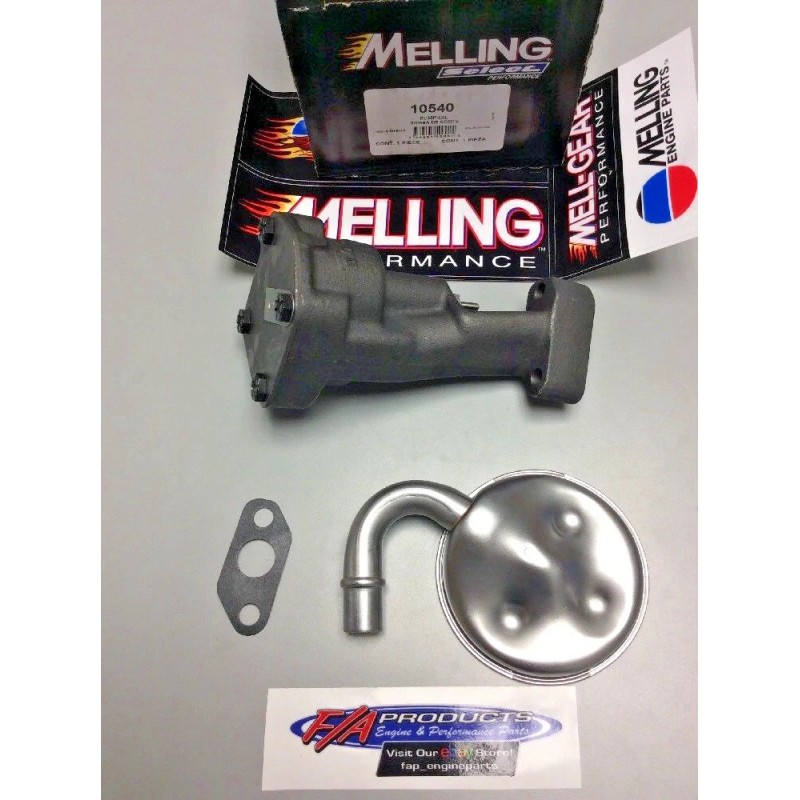 Melling 10540 Pontiac V8 Engines High Performance Oil Pump With