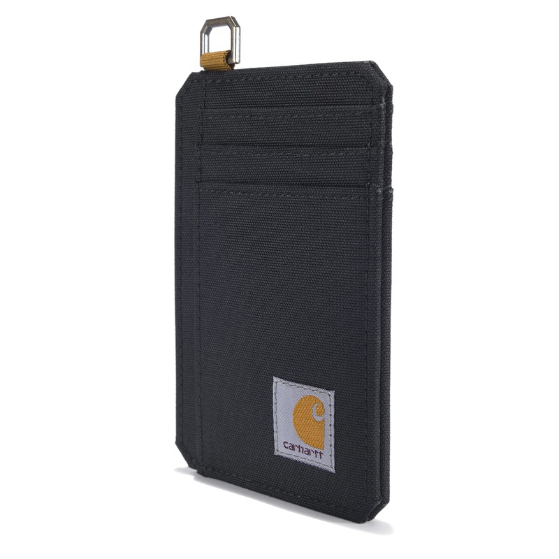 Carhartt Mens Front Pocket Wallets, Durable Canvas Or Leather with