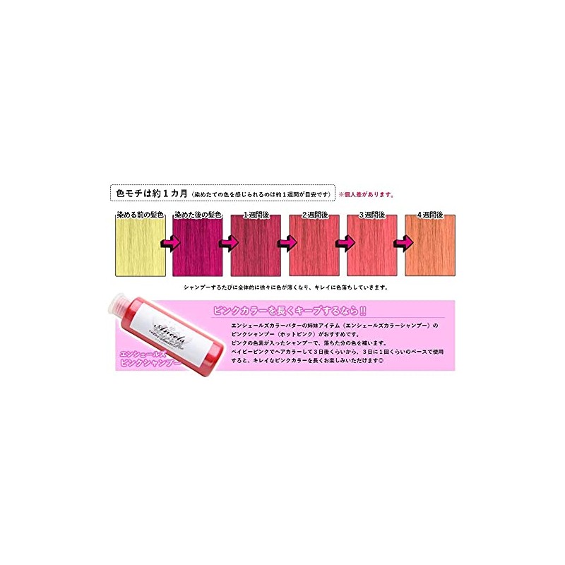 Enchales Color Butter 7.1 oz (200 g) (Cherry Pink)