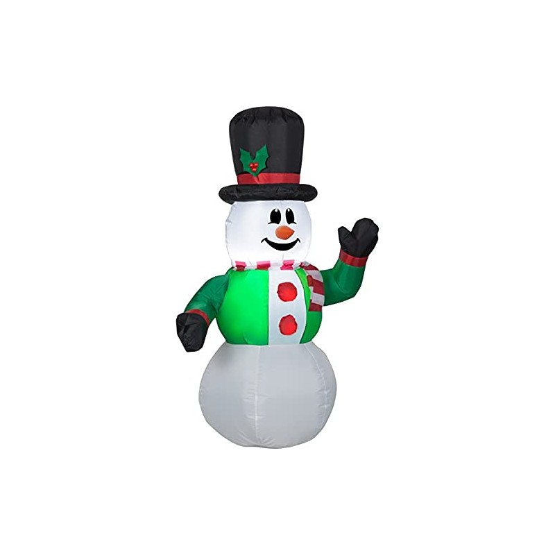 Airblown Inflatables 4ft Top Hat Snowman Inflatable (8542006299)