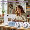 Portable Mini Sewing Machine for Beginners, 14 Stitches & Extension