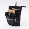 Lifeguard Scissor Bag, Shoulder Bag, Reflector, 3-Way Sacoche, Black, One