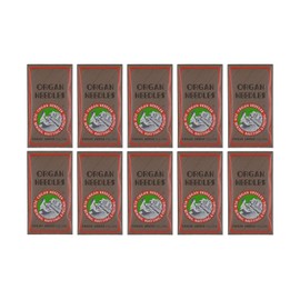 100 ORGAN Flat Shank Ball Point 15X1 HAX1 Home Sewing Machine Needles - Size # 90/14BP