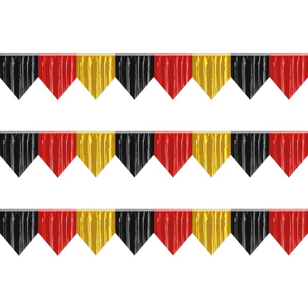 3P Banner Metallic Foil Fringe Wall Hanging Tinsel Fringe Banners