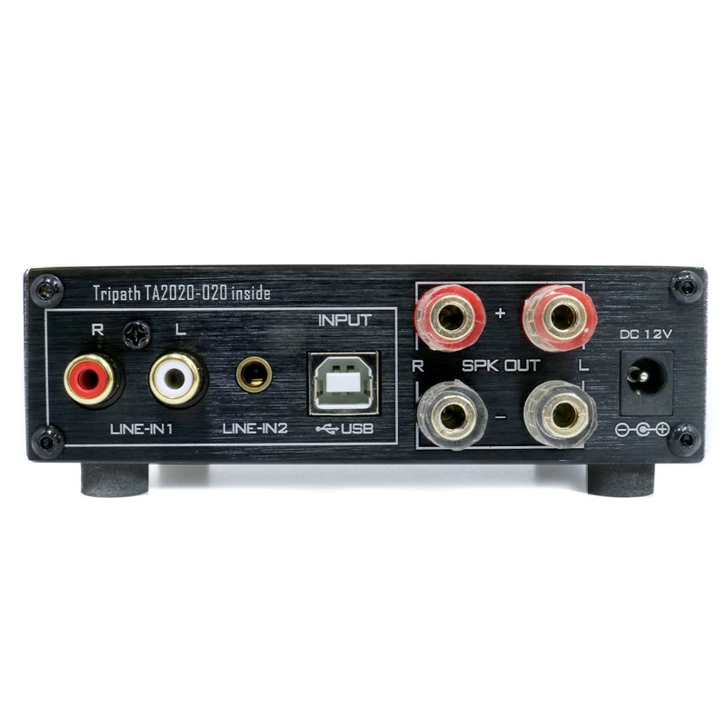 FX-AUDIO- FX-202J FUSION [Silver] Tripath TA2020-020 Digital Amplifier IC Pre-Main