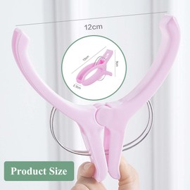 12Pcs Sew Jumbo Quilting Clamps - Beach Towel Clips Plastic Quilt Clamps Blanket Clothes Pin/Extra Large Clips for Sewing Crafting Fabric Clothes Cruise Vacation 4 Colors (12)