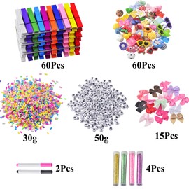 KJML DIY Cheer Pins Cheer Pin Decorations Charms Bulk 60pcs Colored Clothes Pins Wooden Spirit Clips Backpacks Holder Mini Bows Volleyball Charms Accessories for Clothes Pin Cheerleaders
