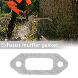 ECSiNG 3PCS Exhaust Muffler Silencer Gasket Joint Compatible with STIHL TS410 TS420 Lawn Mower Replace OE 4238-149-0600 Outdoor Power Tools Replacement Parts