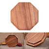 Tea Plate Natural Wood Environmental Protection Uniform Texture Odorless Serving