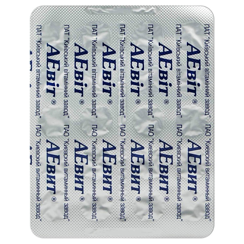 AEvit (A 100,000 IU and E Vitamins Complex 60 softgels