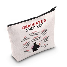 LEVLO Graduation Gift Graduate Survival Kit Class of 2024 Gift for High School Grad College Grad, GRADUATE'S KIT, Daily