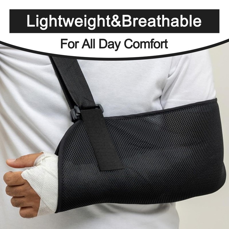 Leogony Arm Sling for Shoulder Injury and Broken Wrist, Lightweight