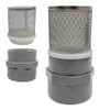 AIMCOCO 1.5" Stainless Steel Filter Cover Connected to 1.5 inch/DN40