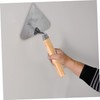 KONTONTY 2Pcs Multifunction Plastering Trowel Comfortable Handle Non Slip Design