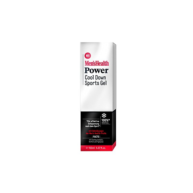 Men's Health Power Cool Down Sports Gel - Vegan &