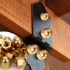 SWTYExt Pack of 8 Cap Nuts M10 Brass Cap Nuts