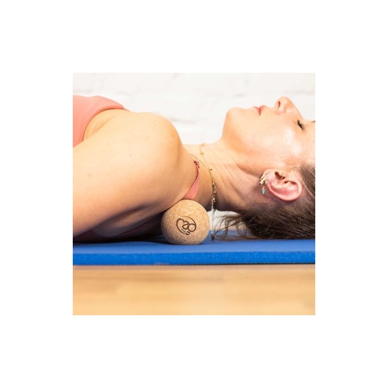 Fitness Mad Cork Massage Ball for Trigger Point Therapy, Deep