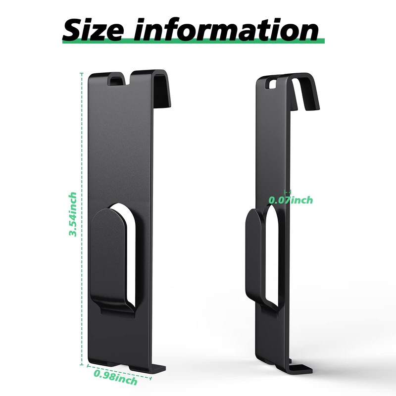 Tcevily 15 Pcs Gridwall Utility Notch Hook Gridwall Picture Hanger