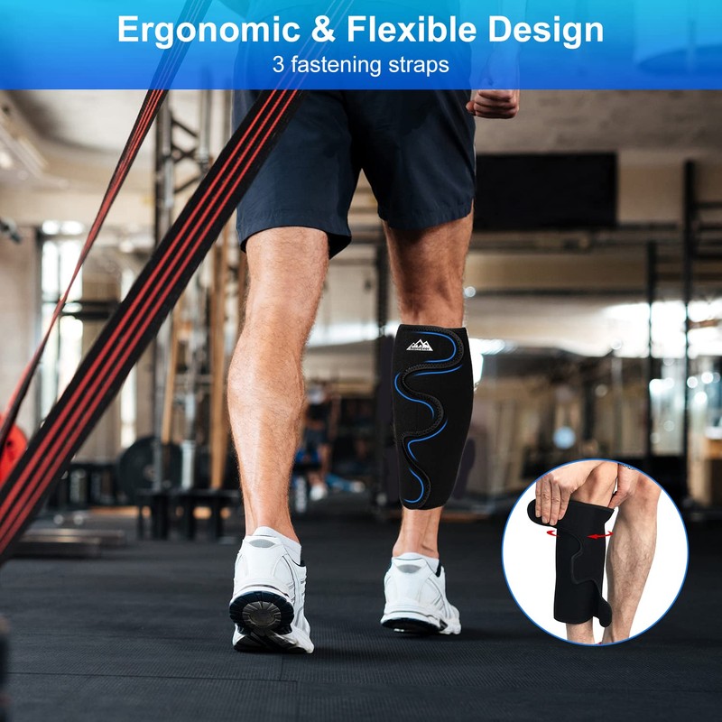 supregear Calf Support Bandage, Pack of 2 Shin Splint Compression